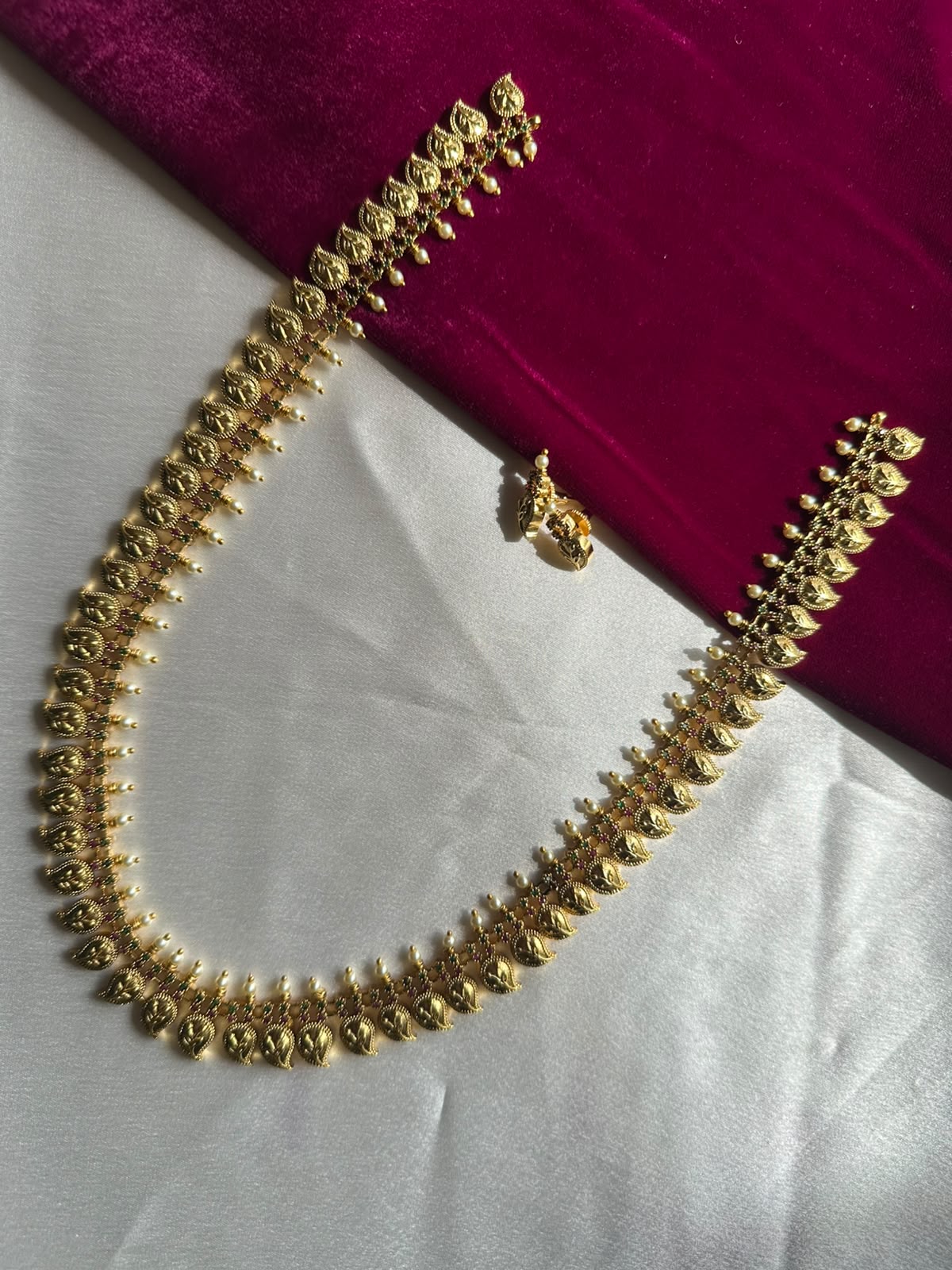 Traditional South Indian Mango Motif