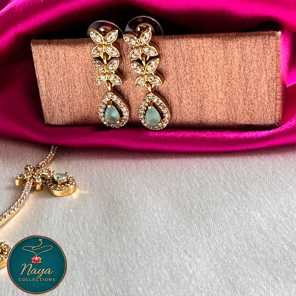 Water Drop Necklace set
