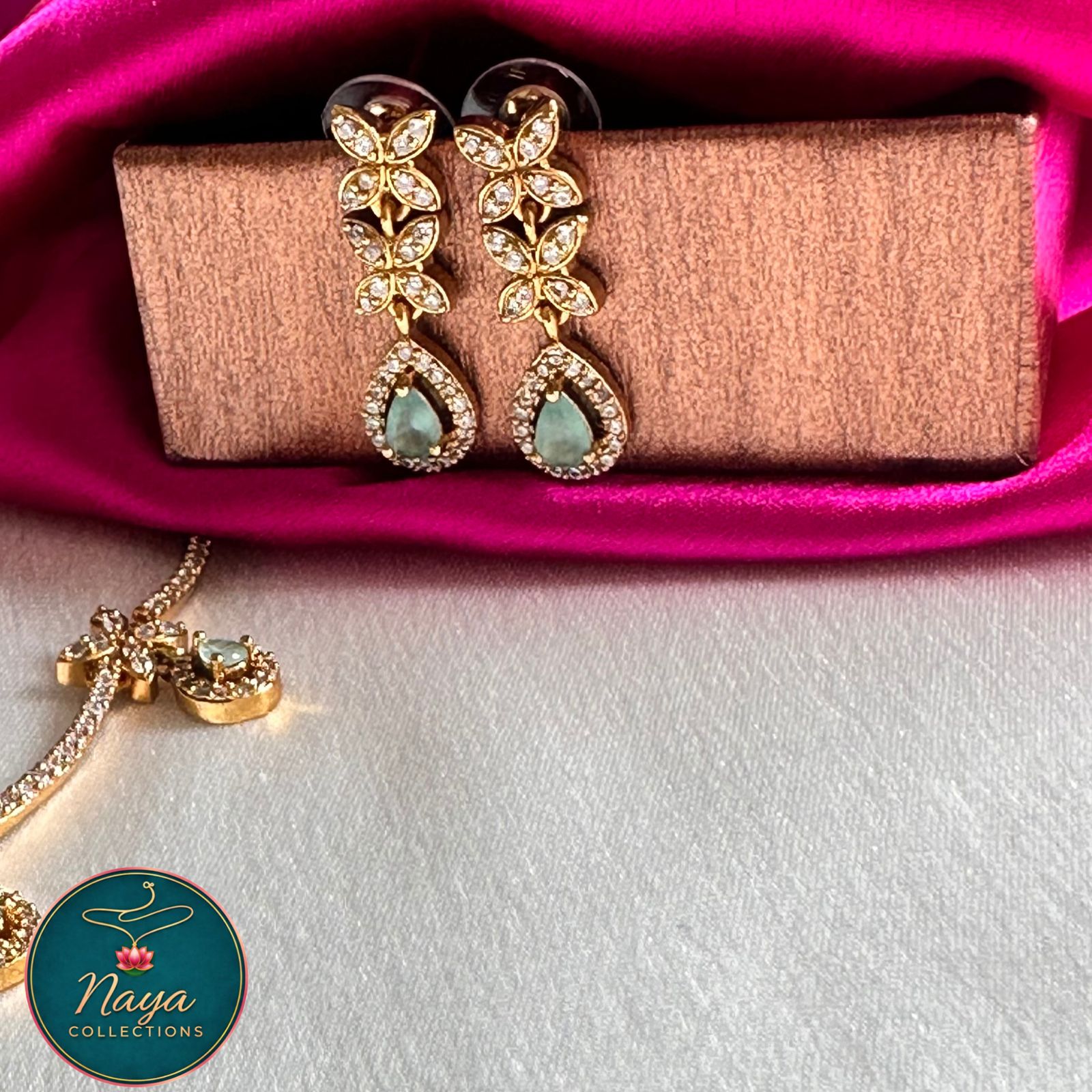 Water Drop Necklace set
