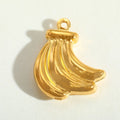 Gold Banana Bunch Charm