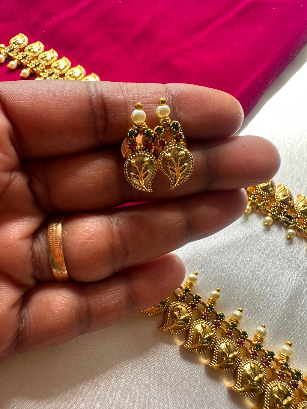 Traditional South Indian Mango Motif