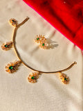 Emerald Pearl Choker