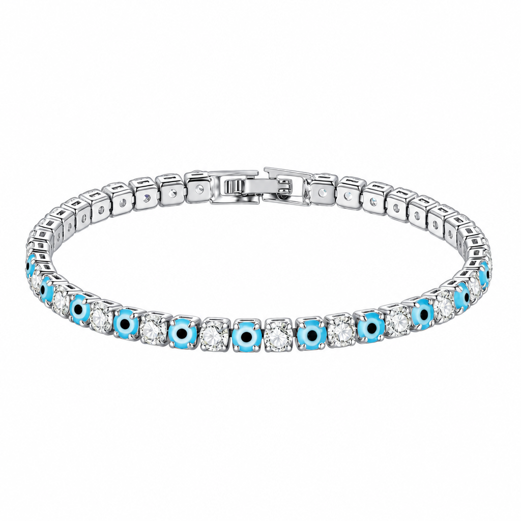 Enhanced jewellery on white background
