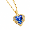 Gold plated jewellery on a clean white background