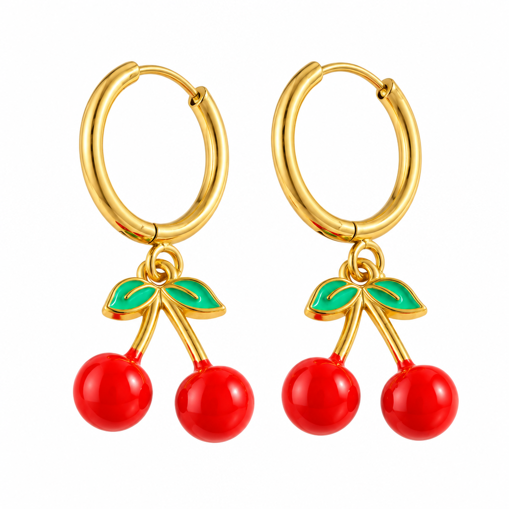 Gold plated jewellery on a clean white background
