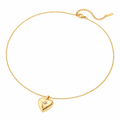 Gold plated jewellery on clean white background