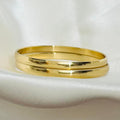 Impon/Panchaloga Plain Polished Bangle