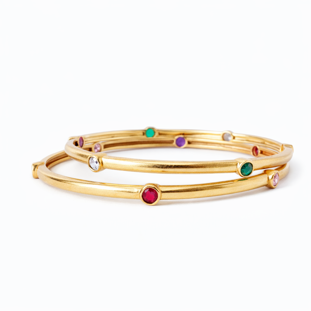 Impon Multi stone Bangle